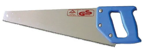 Ножовка по дереву 888 универсальное пиление, с пластиковой рукояткой, из стали, лезвие 400мм / ручной инструмент