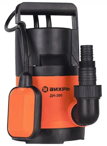 Дренажный насос Вихрь ДН-300, погружной, 133л/мин, 220В, 300Вт