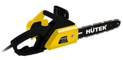 Электропила HUTER ELS-1500P цепная, сетевая, 220В, шина 30см