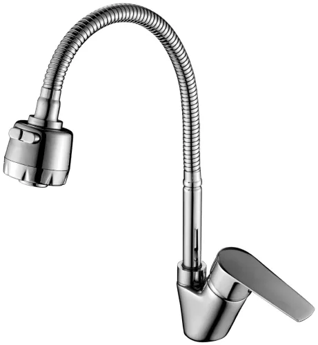 Смеситель Rossinka Silvermix для кухни, однорычажный, S35-26