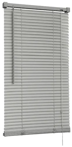 Жалюзи рулонные Delfa NO.RF-M-001, пластик, ПВХ, серебро