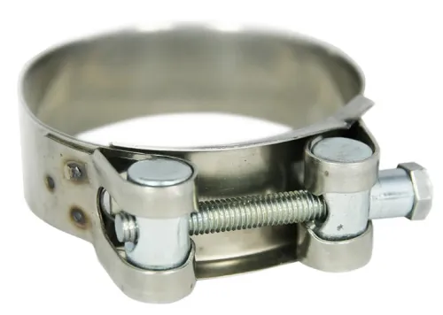 Хомут сантехнический MIXTON / Микстон для труб диаметром 17-19мм, из оцинкованной стали / крепеж