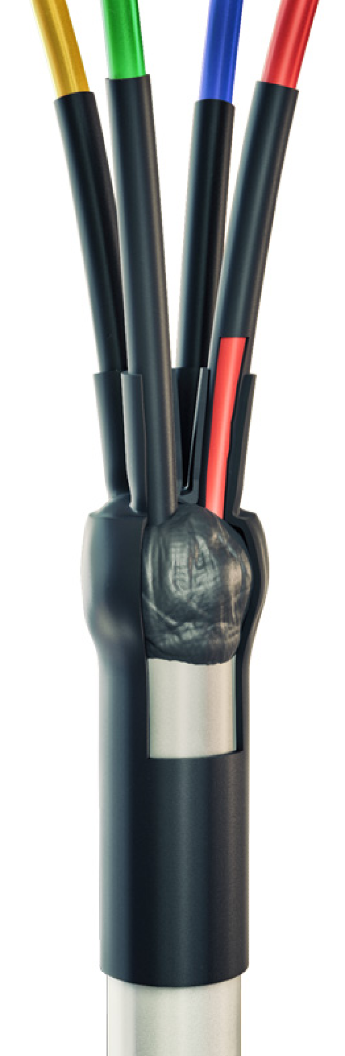 Муфта кабельная концевая КВТ 5ПКТп мини - 2.5/10 нг-LS, изоляция пластик, 2.5/10мм2, 5 жил / электрика