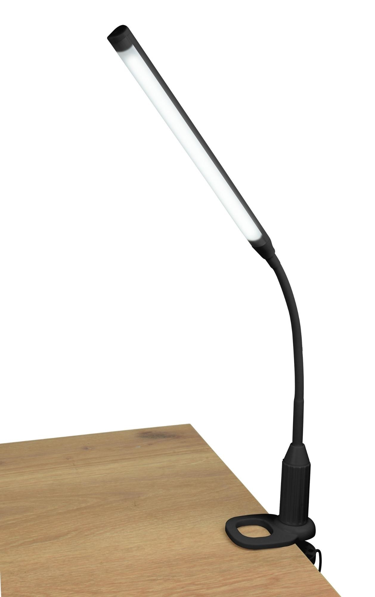 Лампа настольная Uniel / Юниэль TLD-572 сенсорный выключатель, 7Вт 220В, 300x100x80мм, черный, UL-00008664 / светильник