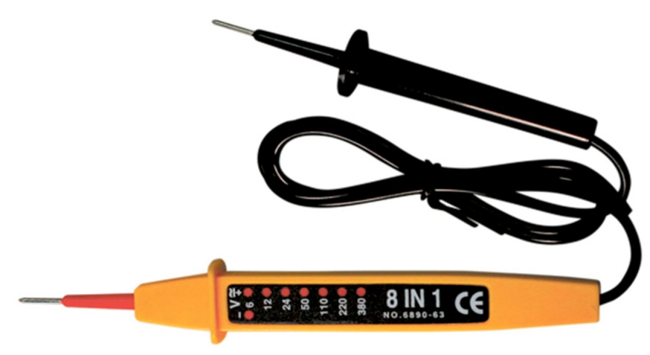 Тестер напряжения Ресанта 6890-63, 8 в 1, 6-380В / электрика