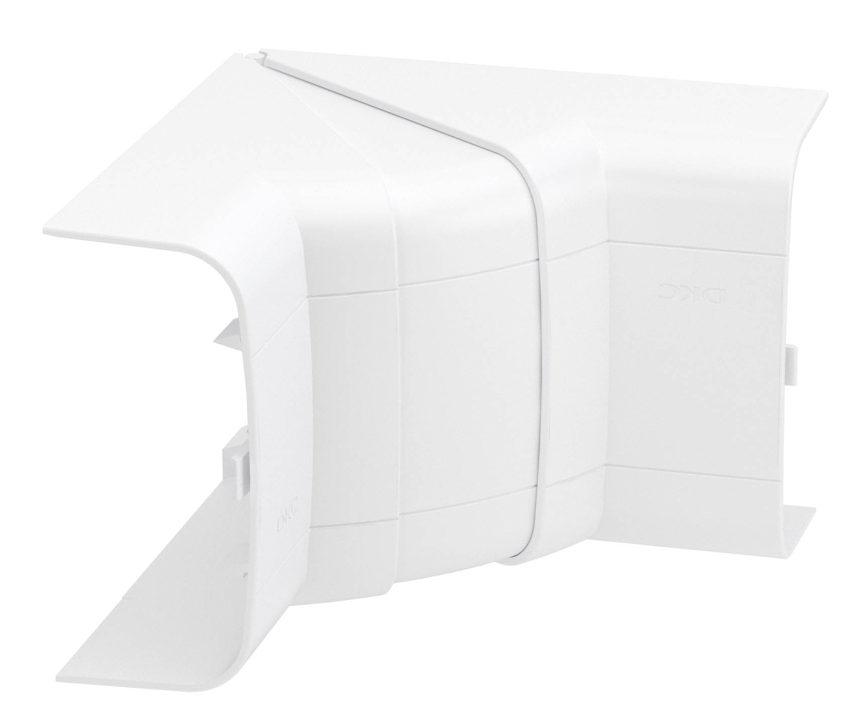 Угол DKC / ДКС внутренний изменяемый 70-120°, пластиковый белый, размером 110х50мм / аксессуары для кабель каналов