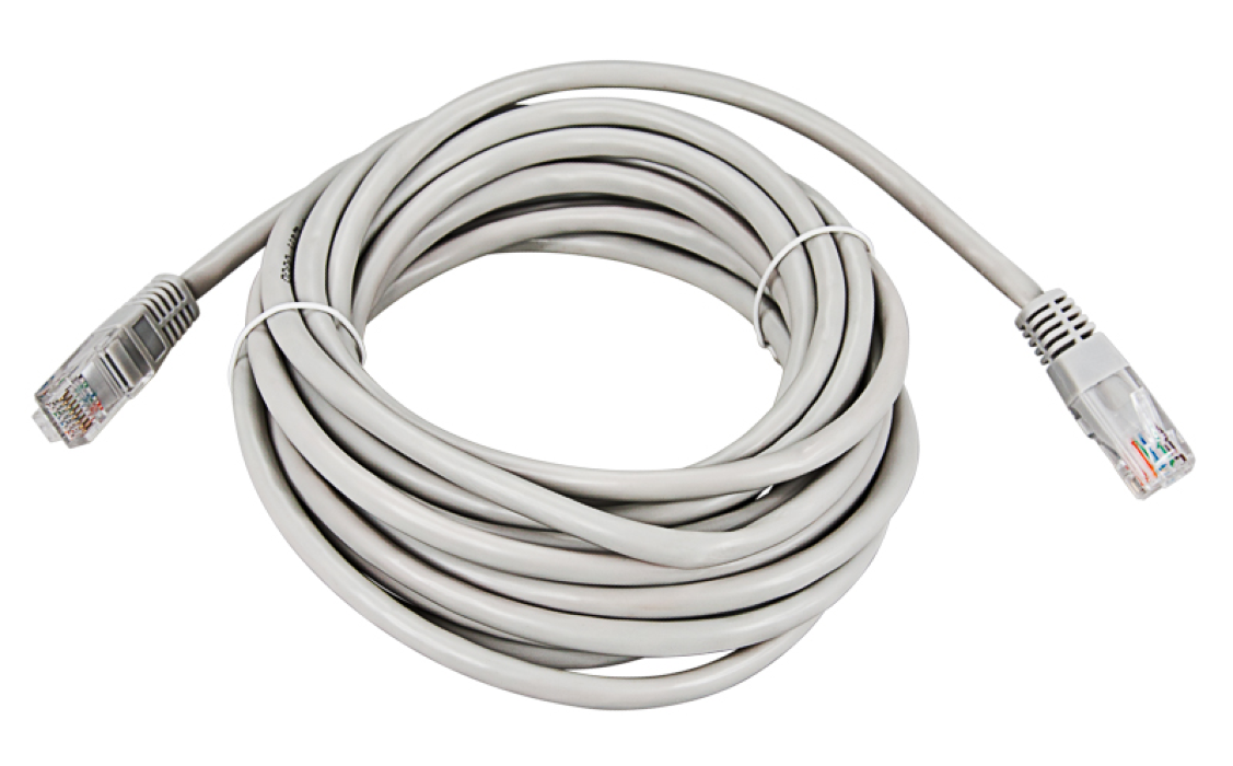 Патч-корд REXANT / Рексант для подключения активного и пассивного сетевого оборудования, алюминий серый, 3м, U/UTP RJ45, PVC, 5е / коммутационный шнур