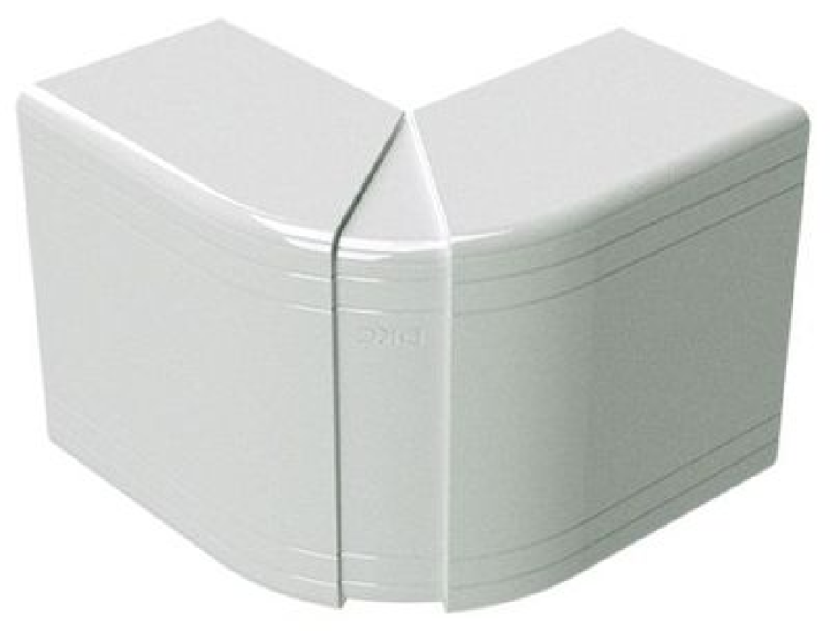 Угол DKC / ДКС NEA внешний неизменяемый, пластиковый белый, размером 100x60мм / аксессуары для кабель каналов