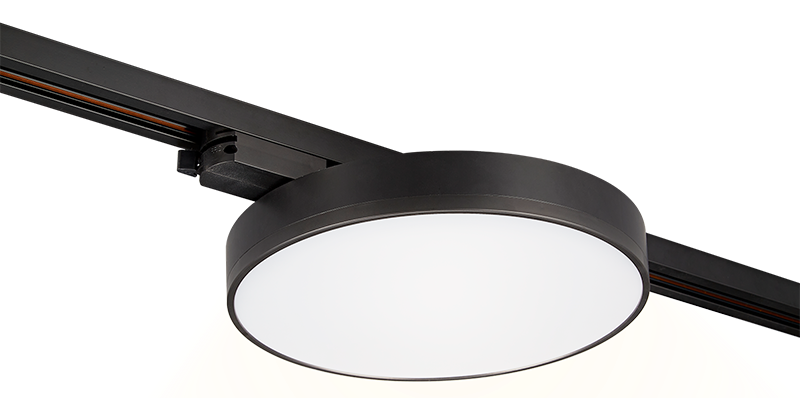 Трековый светильник Jazzway / Джазвей PTR 835-R240 BL светодиодный, 35w 350°, 4000К, IP40 черный, 240х70мм, 5048300 / осветительные приборы