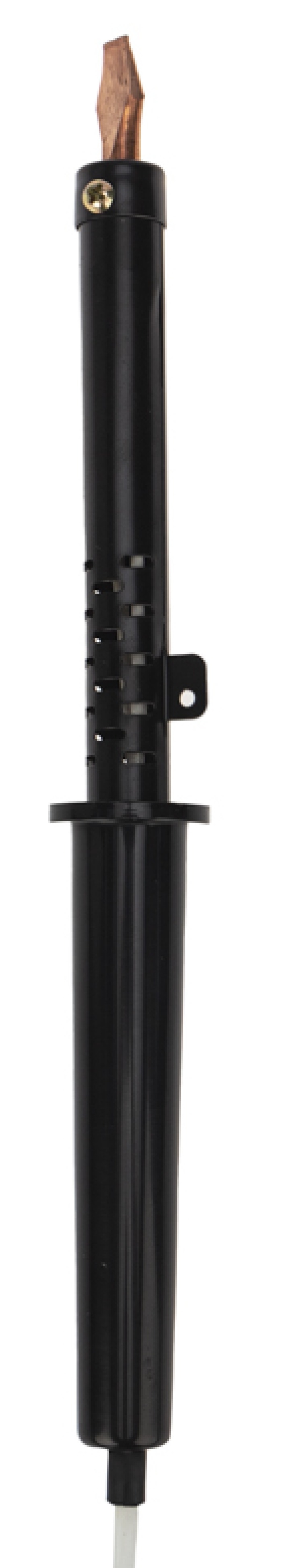 Паяльник электрический REXANT / Рексант ПП 220В ЭПСН с прямым клином и пластиковой рукояткой, 80Вт, нагрев за 480с, 12-0280-1 / электроинструмент