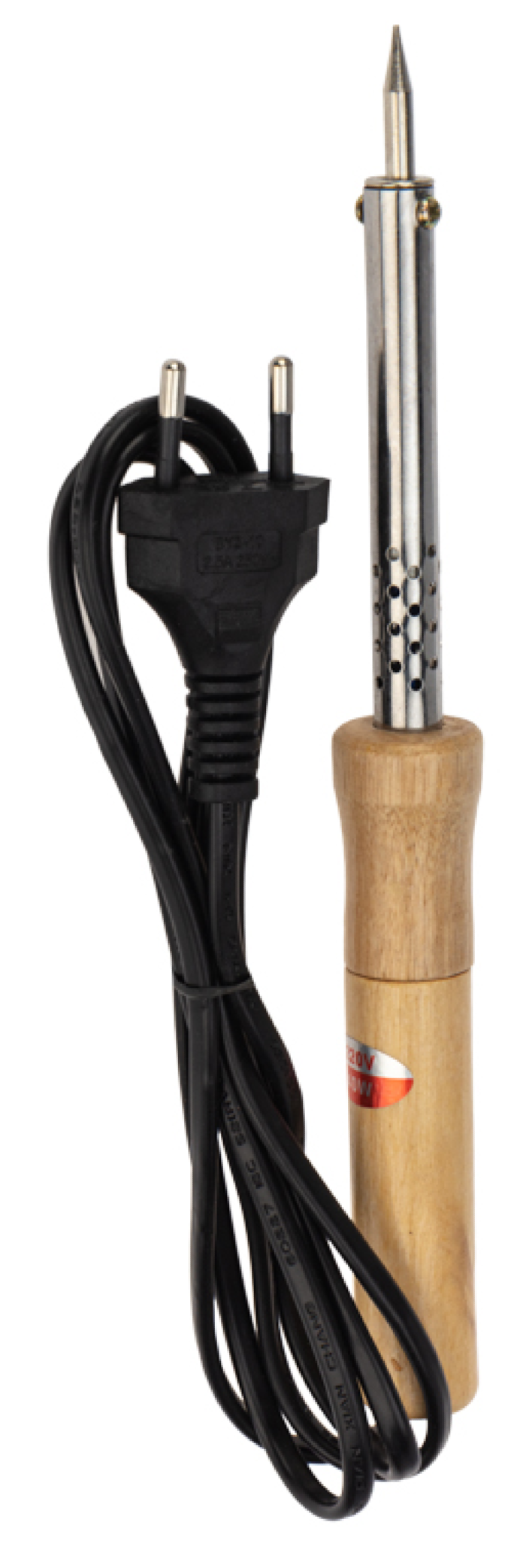 Паяльник электрический PROconnect / Проконнект Wood с деревянной ручкой, 40Вт 230В 410°C, нагрев за 480с / электроинструмент