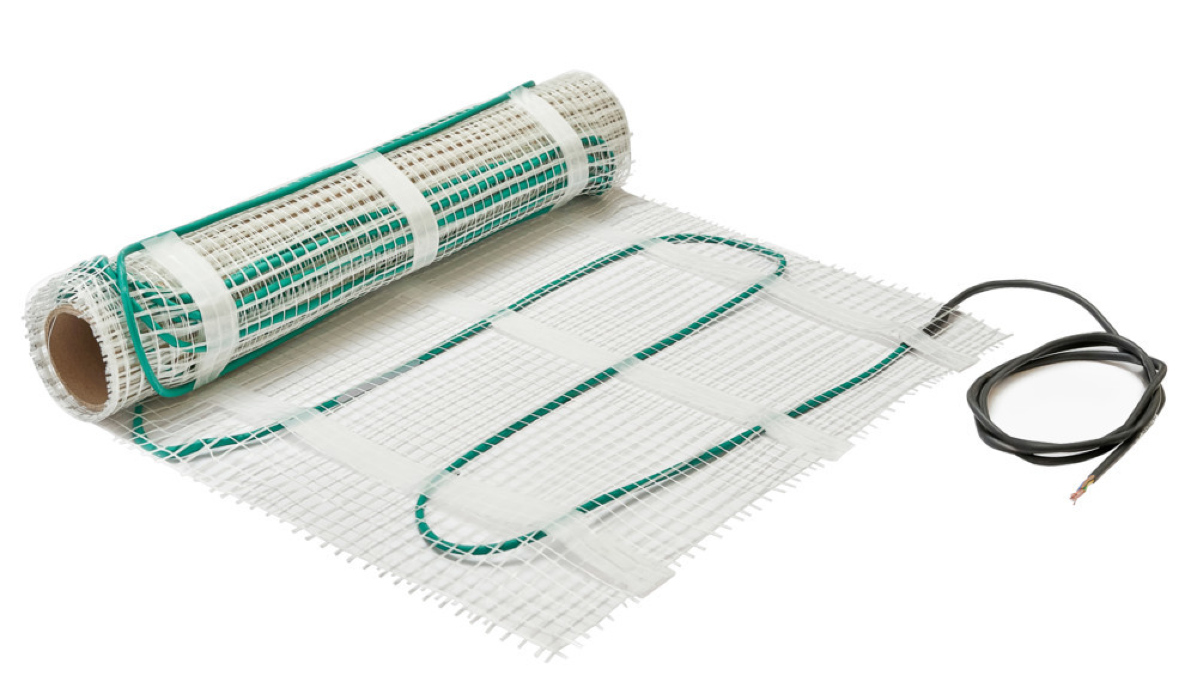 Нагревательный мат Systeme Electric / Систем Электрик STEP BALANCE SBM150070, без терморегулятора, толщиной 5мм, 50х1400см, площадь 7кв.м, максимальная мощность 1050Вт / теплый пол электрический