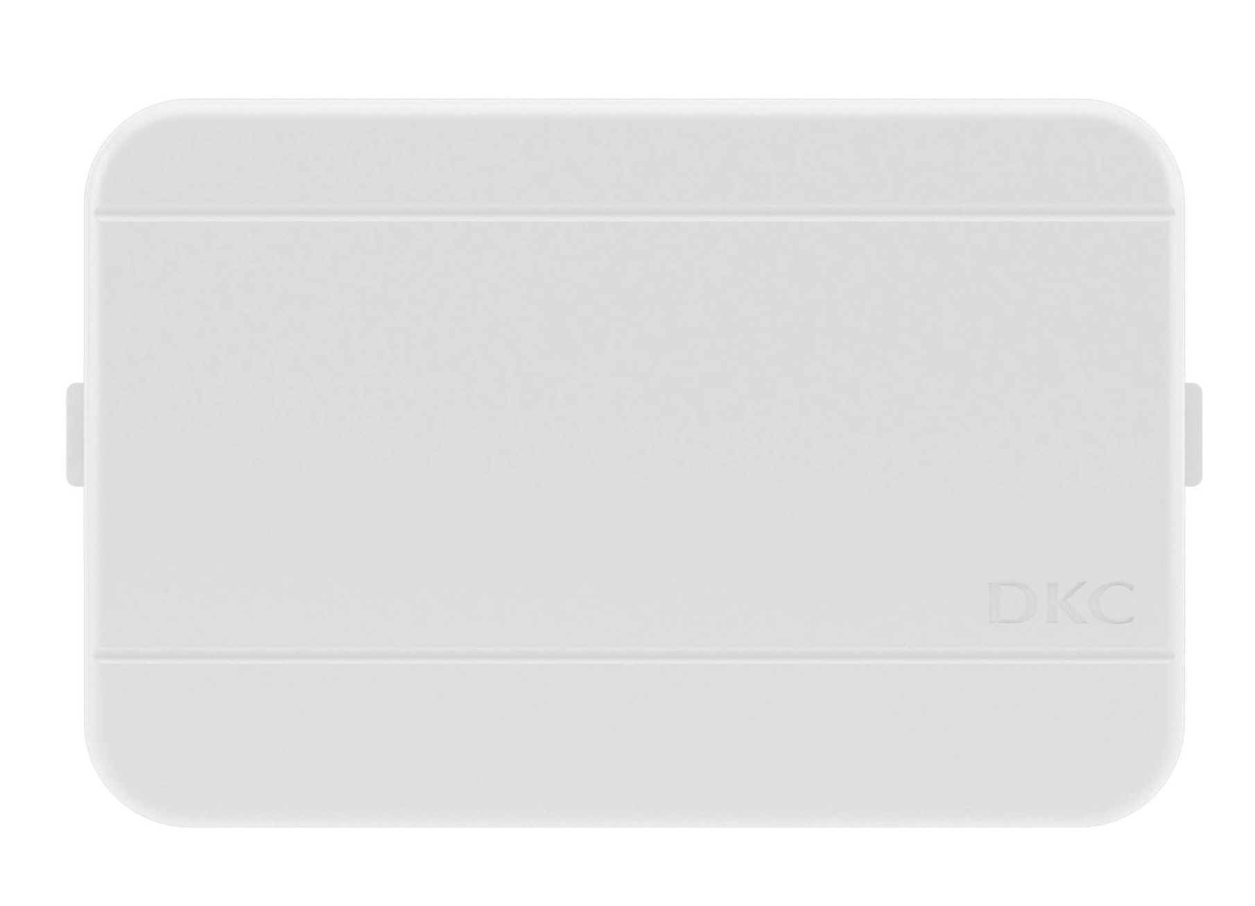 Тройник DKC / ДКС NTAN с перфорацией у основания и фиксатором для кабеля, пластиковый, белый, размером 60×40мм / отвод, аксессуары для кабель каналов