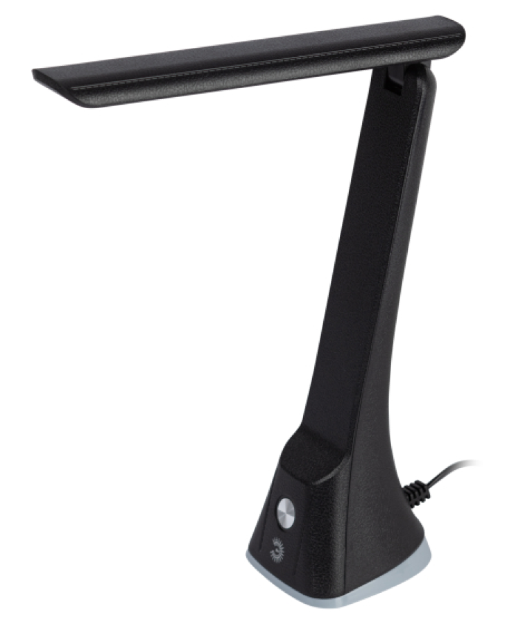 Лампа настольная ЭРА NLED-503-11W-BK светодиодная, 11Вт 6000К, 320x110x90мм, черный, Б0059855 / светильник