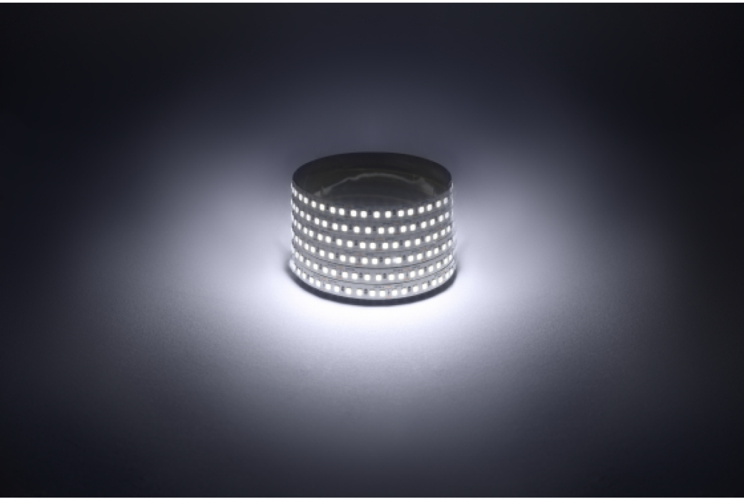 Светодиодная лента ЭРА LS2835-14.4-180-12-6500K-IP20-1 самоклеящаяся, холодный белый свет, 6500К, 180 LED/м, 14.4Вт/м, длина 5м / подсветка