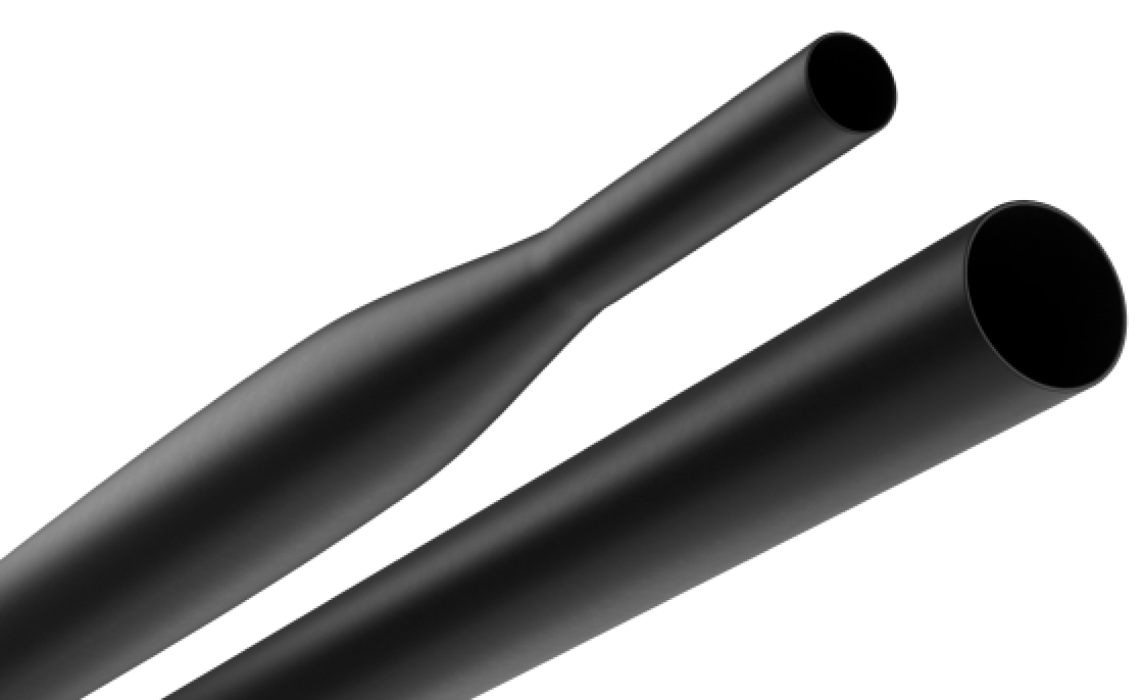 Термоусадочная трубка ЭРА NO-224-460 ТТУ нг-LS полиолефин черный, длина 1м, диаметр 16(8)мм, Б0067472 / термотрубка