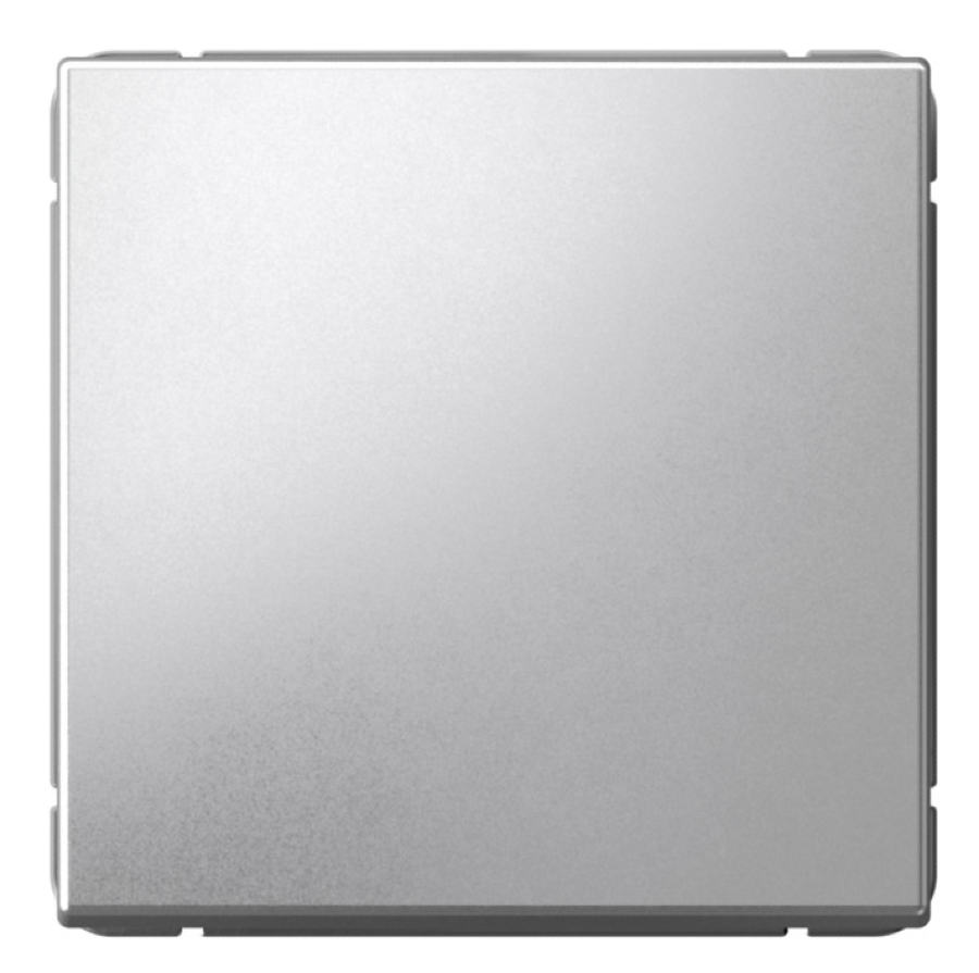 Перекрестный выключатель Systeme Electric / Систем Электрик ArtGallery одноклавишный с быстрозажимными клеммами, в корпусе из пластика, алюминий, размером 71х71х40.5мм, 10А 250В IP20 / электрика