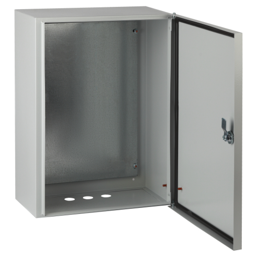 Щит распределительный ЭРА ЩМП-1-0 У2 стальной серый, IP54, размером 395х310х220мм, Б0030164 / электрика