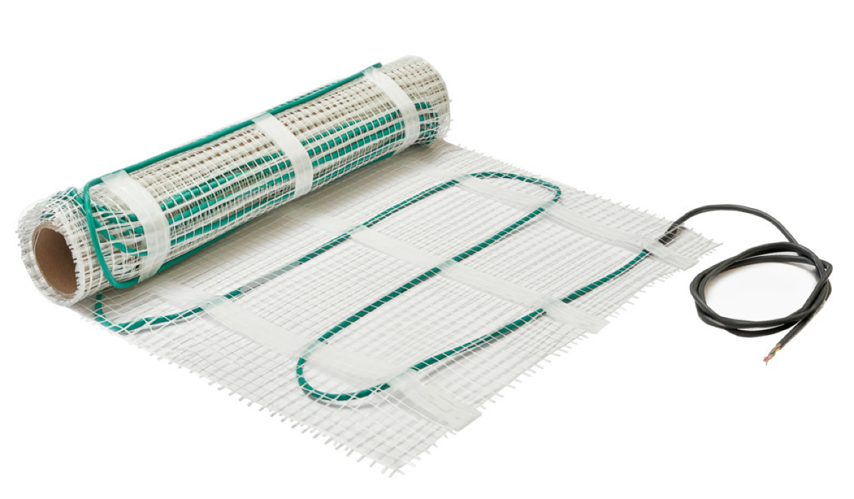 Нагревательный мат Systeme Electric / Систем Электрик STEP BALANCE SBM150025, без терморегулятора, толщиной 5мм, 50х500см, площадь 2.5кв.м, максимальная мощность 375Вт / теплый пол электрический