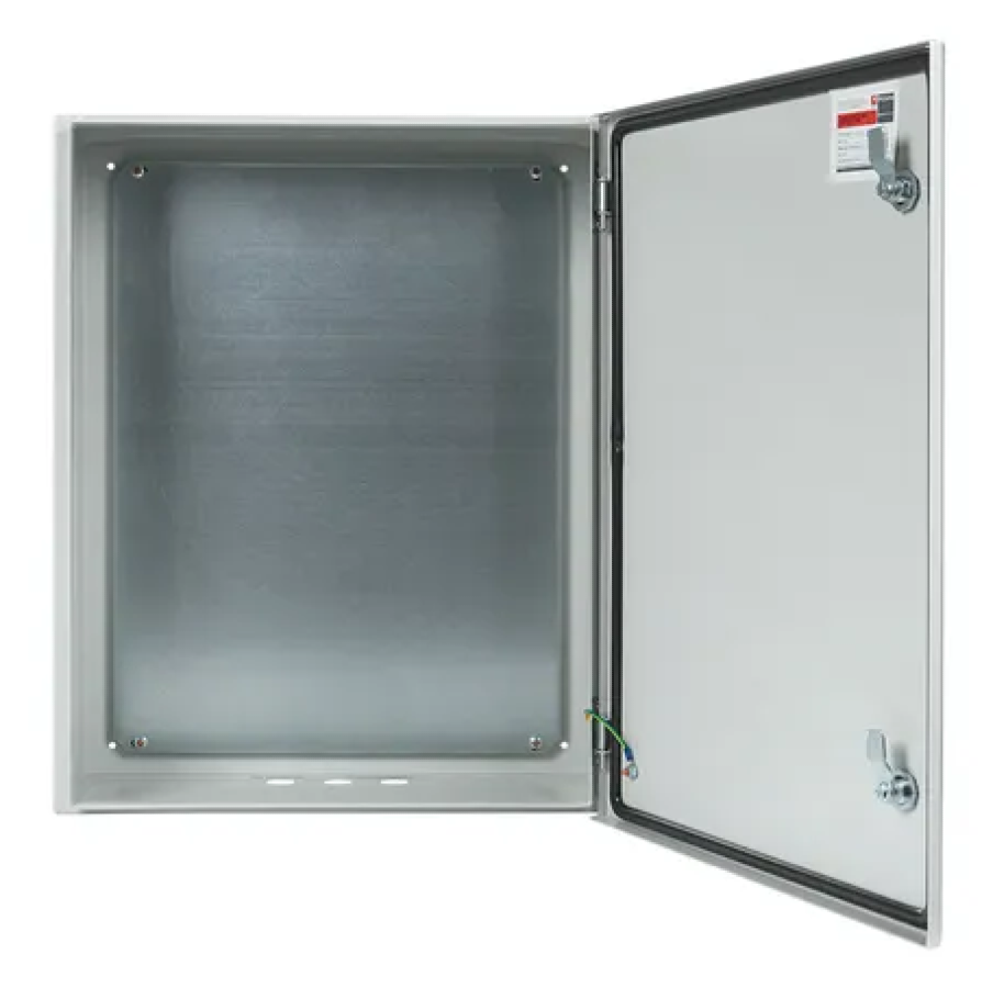 Щит распределительный EKF / ЕКФ PROxima ЩМПг-80.60.25 (ЩРНМ-4) металлический с замком, IP54, размер 800×600×250мм, mb24-4 / электрика