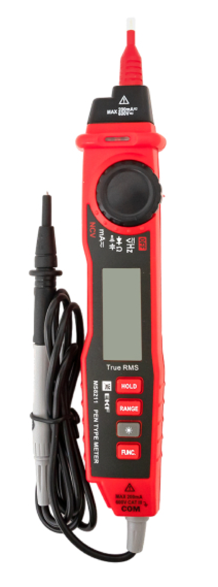 Мультиметр портативный цифровой EKF / ЕКФ Expert MS8211 с функцией фиксации данных и мультидисплеем, In-180701-pm8211 / измерительные приборы