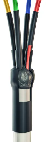 Муфта кабельная концевая КВТ 5ПКТп мини-2.5/10 без болтовых наконечников, пластмассовая изоляция, 2.5/10мм2, 5 жил / электрика