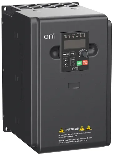 Частотный преобразователь ONI А150, 17А, 7.5кВт, 380В, IP20