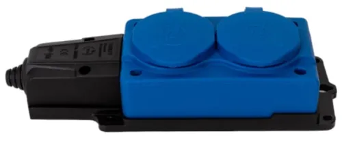 Блок розеток NE-AD 2 гнезда 16А 220В IP54 с заземлением 4142