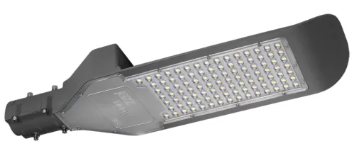 Светильник уличный Jazzway / Джазвэй PSL 02 светодиодный консольный, в алюминиевом корпусе, мощностью 100Вт, 14000Лм 4000К 265В IP65, размером 513×220×73мм / освещение