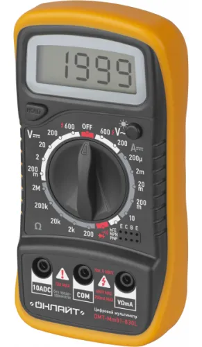 Мультиметр цифровой ОНЛАЙТ OMT-Mm01-830L, 90080