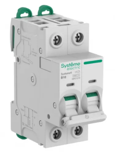 Автоматический выключатель Systeme Electric Systeme9, 2P 10A 6kA