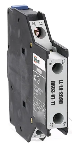 Дополнительный контакт DEKraft / ДеКрафт ПК-03 боковой, 1НО 1НЗ, 690В 10А / электрика