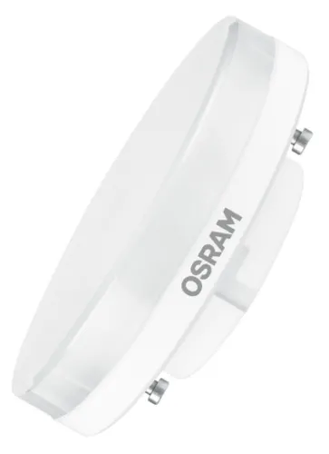Светодиодная лампа OSRAM таблетка, 10Вт 220В 2700К GX53
