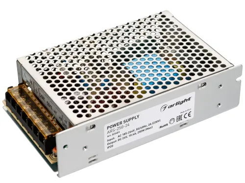 Драйвер Arlight ARS-250-24 для светодиодных изделий, 250Вт
