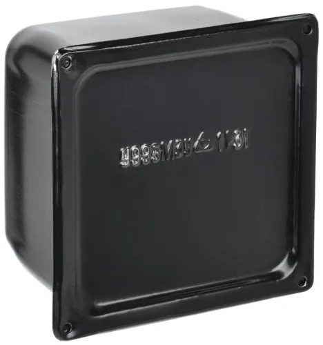 Распределительная коробка IEK У-994, черная, 110х110х80мм, IP31