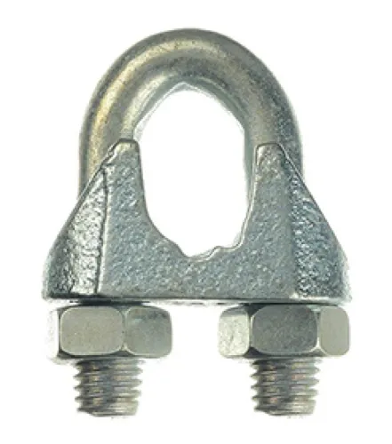 Зажим для троса REXANT, оцинкованный, сталь, DIN 741, 6мм