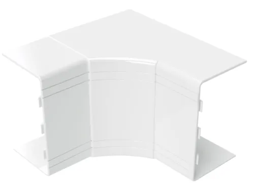 Угол внутренний DKC NIA, пластиковый белый, размер 100x60 мм