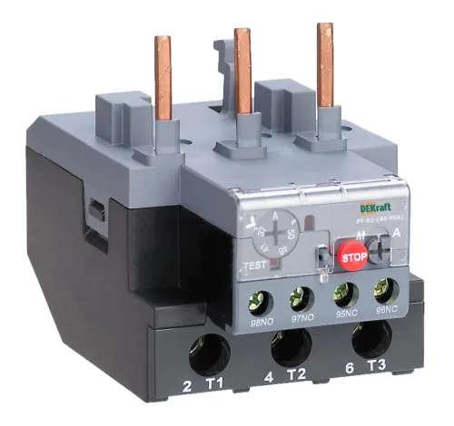 Реле тепловое DEKraft РТ-02 30А-40А, артикул 23176DEK