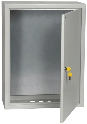 Распределительный щит IEK ЩМП-3-0 стальной, серый, YKM40-03-31