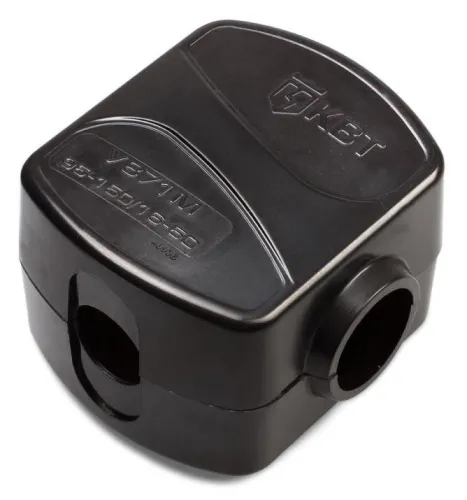 Сжим ответвительный КВТ У871М, анод. сталь, 95-150/50-95мм²