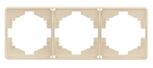 Рамка Kranz Round, KR-78-0753-7, шелк, 3 поста