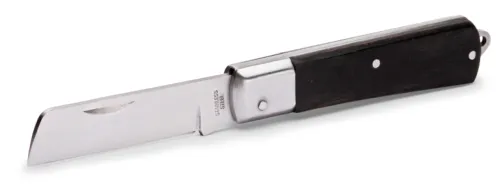 Нож монтерский КВТ Профи НМ-01, складной, черный, 200мм