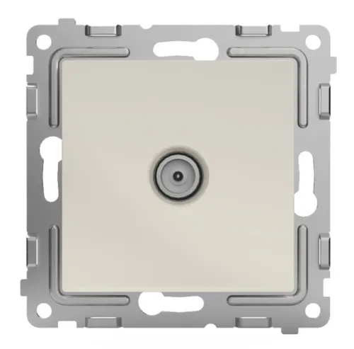 Розетка телевизионная TOKOV ELECTRIC Pixel проходная TKE-PX-A1P-C02