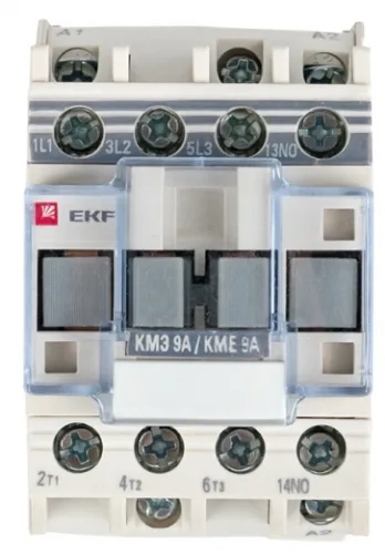 Контактор EKF PROxima 1NО 220В 9А 50Гц ctr-s-9-220