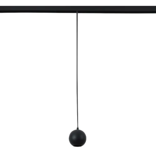 Трековый светильник ЭРА TRM20-9-5W4K-B для системы NOVA подвесной с направленным светом, 48V 5Вт 4000К, черный 80х75х1150мм, Б0054834 / осветительные приборы