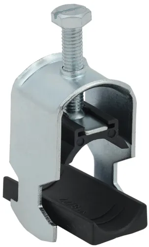 Зажим для кабеля IEK / ИЭК для С-профиля, из прочной оцинкованной стали, диаметр проводника 18-22мм, 1шт. / электрика