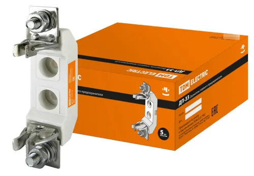 Держатель предохранителя TDM Electric ДП-33 габарит 00, 160А