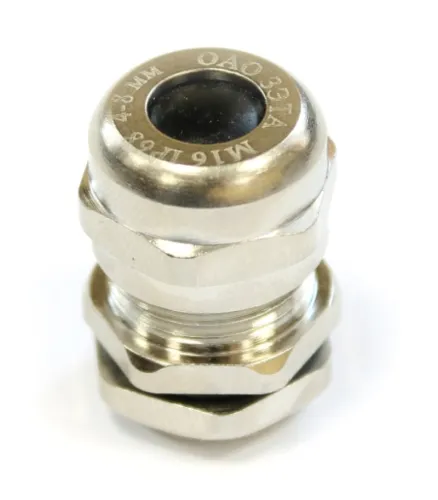 Кабельный ввод Гофроматик латунный M32×1.5 IP68 zeta30119