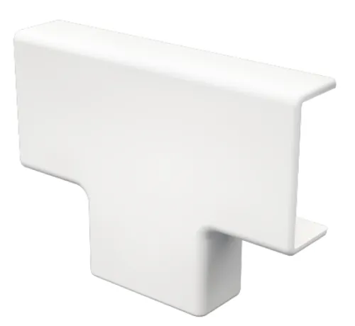 Тройник DKC / ДКС IM с фиксатором для кабеля, пластиковый белый, размером 22х10мм, 00525 / отвод, аксессуары для кабель каналов