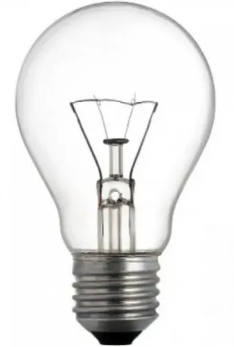 Лампа накаливания Калашниково судовая груша А60, вольфрамовая, прозрачная цоколь Е27, 220В, 300Вт / освещение